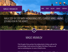 Tablet Screenshot of magickrumlov.cz